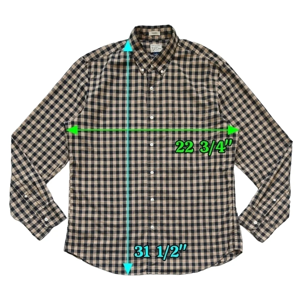 J. Crew classic gingham
